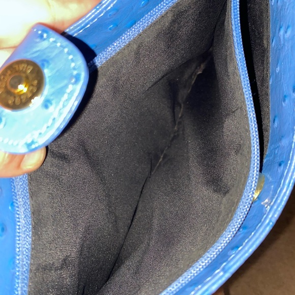 Blue Textured INC Handbag Purse - Picture 5 of 5